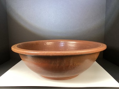  ABBA Pottery Bowl 2001 Hand thrown stoneware farmhouse signed 