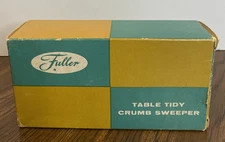 Fuller Brush Table Tidy Crumb Sweeper w/ Original Box USA Vintage