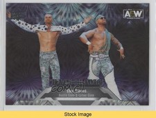 2023 AEW All Elite Wrestling Tag Teams Pyro Austin Gunn Colten Patch READ 0n5u