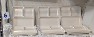 Vintage Tupperware Ultra 21 Divide-A-Dish Ovenware – Set of 6 w/Lids