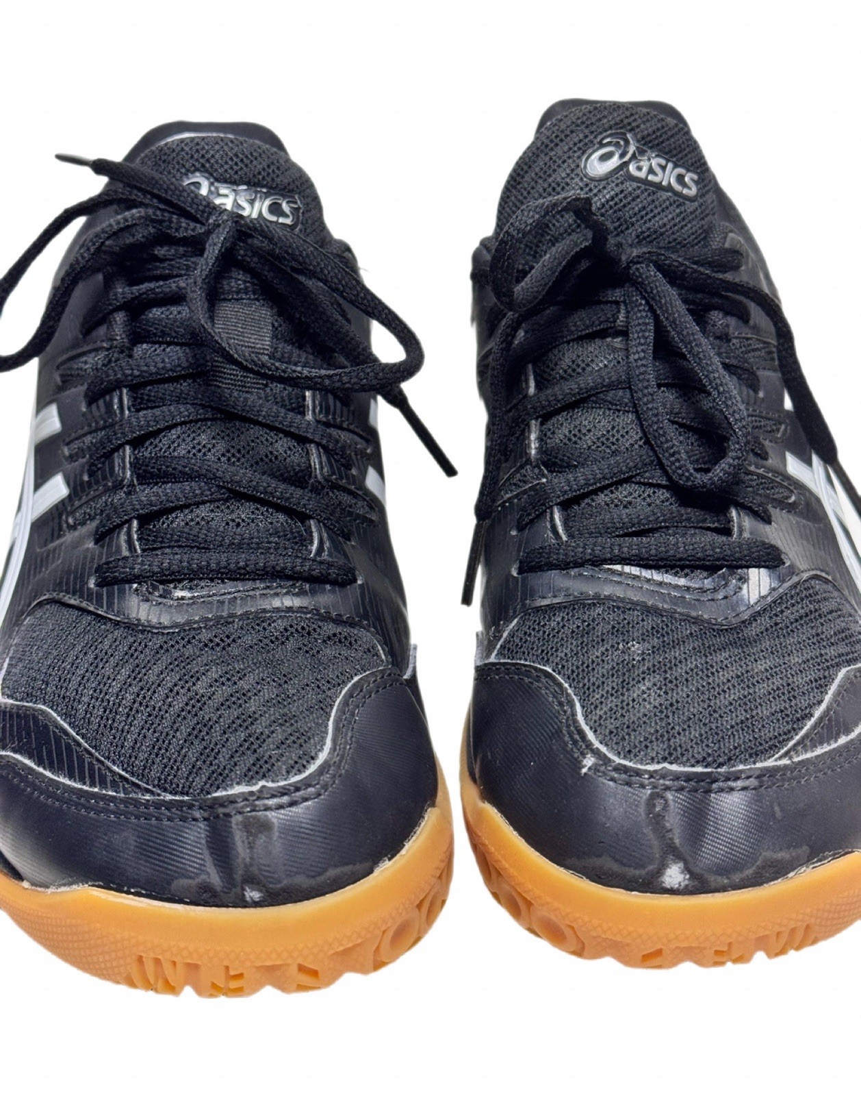 ASICS Women's Gel-Rocket Shoes Size 8.5 Black/White 1072A034 Lace Up Athletic thumbnail 6