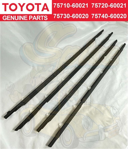 Toyota Original Land Cruiser FZJ80 91-97 Lexus LX450 TüRleiste Vorne Hinten-image