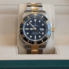 Rolex Sea-Dweller 126603 43mm Black Dial 18ct Gold & Steel 2020 Box and Papers