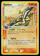 Pokemon Card Dragon Frontiers Swellow 40/101 Uncommon