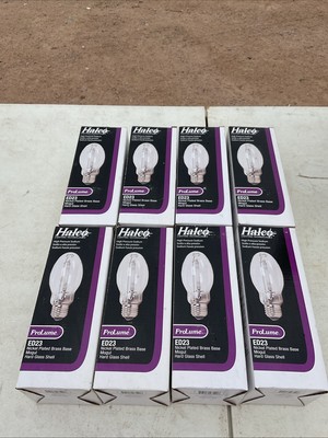 Lot Of 8 New Halco LU50 50W ProLume HPS Sodium Lamps ED23 23.5 E39 S68 Mogul