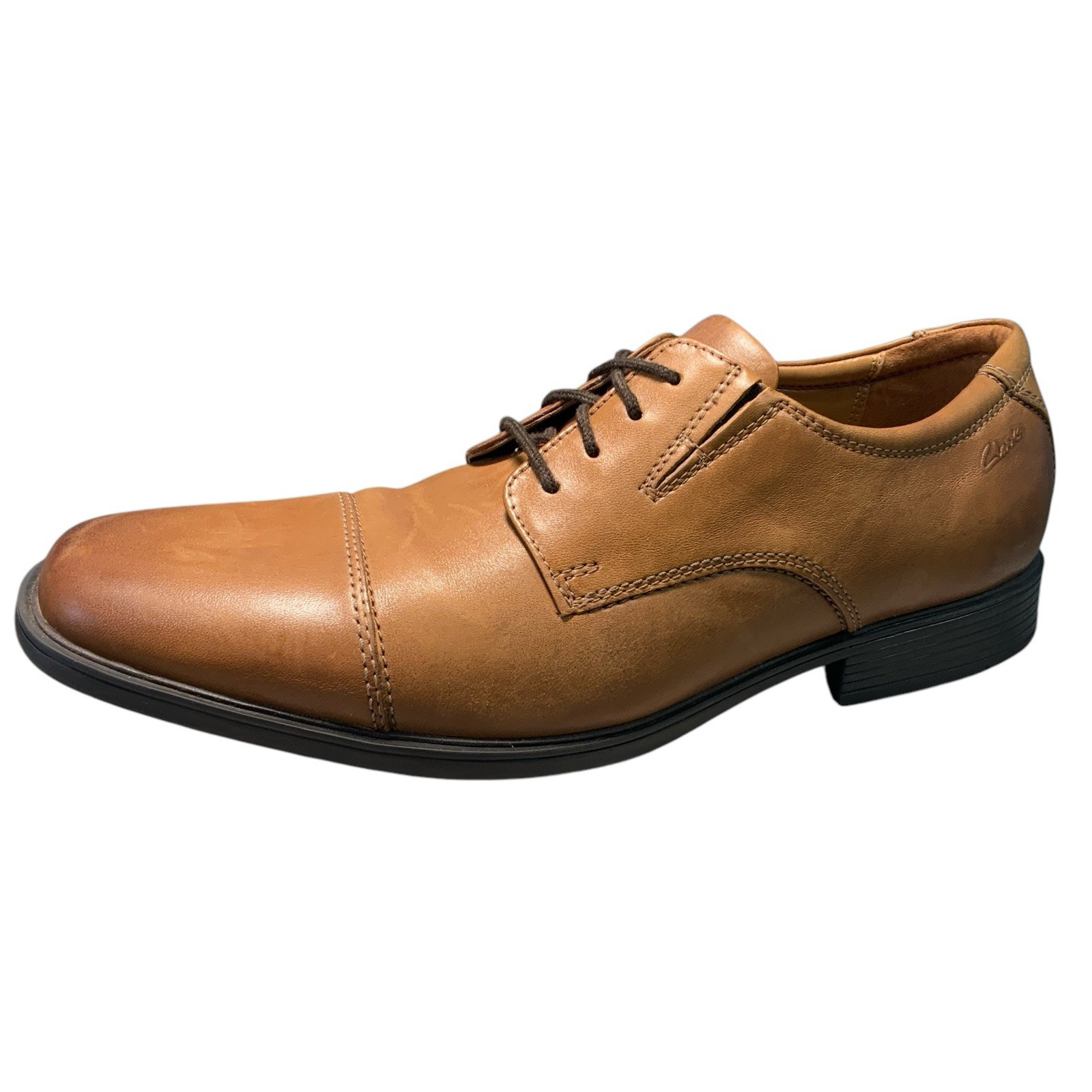 SAOLA Scarpa elegante Clarks Collection Ultimate Comfort Derby da uomo in pelle comoda taglia 10M