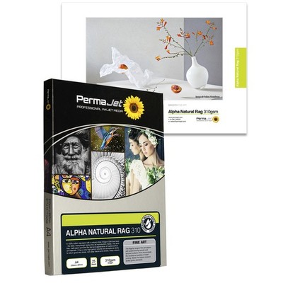 PermaJet Alpha Natural Rag 310, DIN A3, 25 Blatt