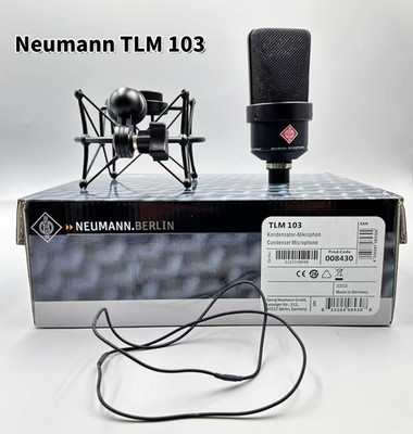TLM 103 Neumann Large-diaphragm Condenser Nickel Microphone With Shock Mount