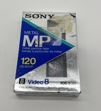  1 Sony Metal MP 8mmStandard Video Cassette 120 minP6-120MPL