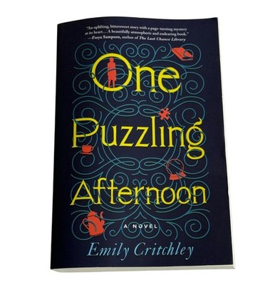 One Puzzling Afternoon Emily Critchley Mystery Novel Dual Timeline Fiction