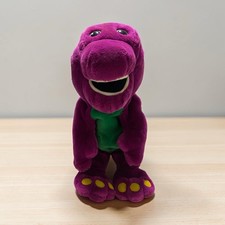 Vintage Barney Talking Plush Dinosaur Electronic Works 1990s Origina