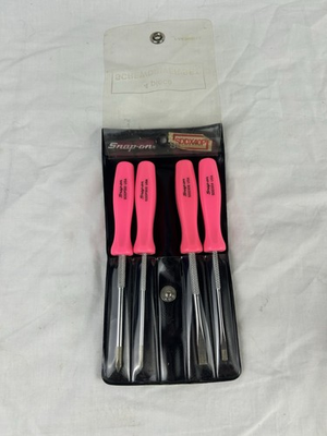 #ad #ad Snap On Pink Tools SDDX40P SDDP300 SDDP301 SDD304 SDD306 Mini Screwdriver Set $199.99