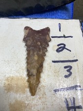 Fine Colorful Arrowhead Spear Dalton