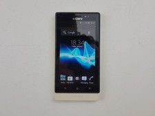 Sony Xperia Sola MT27i 8GB - White GSM Unlocked - SMALL ISSUE - H9087