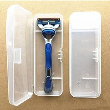 Men's Razor Storage Box Travel Shaver Case Protective Organizer Holder