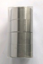 4pc Cookie Cutter Set 3" x 1.5" Round Stainless Steel Baking Rings for Pastry