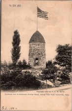1904 Somerville MA Powder House Ye Old Mill Nathan Tufts Park Postcard