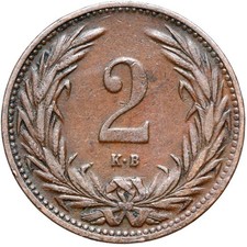 Austria-Hungary - Hungary - Franz Joseph I. - Coin - 2 Fillers 1906 KB
