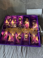 Halloween 10 LED Potion Bottle Purple Lights Mystical Powers Holiday Home