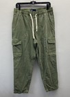 Gap Women's Olive Green Cotton Easy Jean Utility Cargo Pants Sz M — photo 1