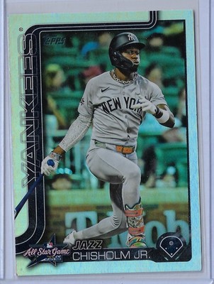 2025 Topps Update Jazz Chisholm Jr #ASG-42 All-Star Game Rainbow Foil