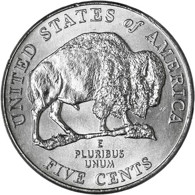 #ad 2005 P Jefferson Bison Buffalo Nickel BU $1.32