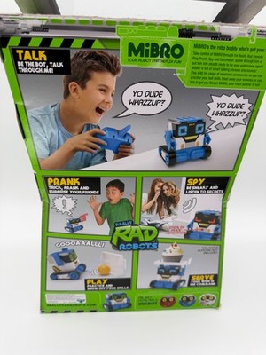 Really RAD Robots Mibro MB.01 Blue RC Damaged/Open Box Robot Loose