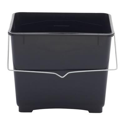 Unbranded 5 Litre Black Plastic Scuttle (5 Pack)