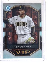 2025 Bowman - Vips Very Important Prospects Leo De Vries #VIP-14 (RC)