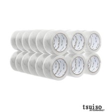 36 Rolls of Durable Packing Tape - 2 Wide, 60 Yards, Clear for Shipping
