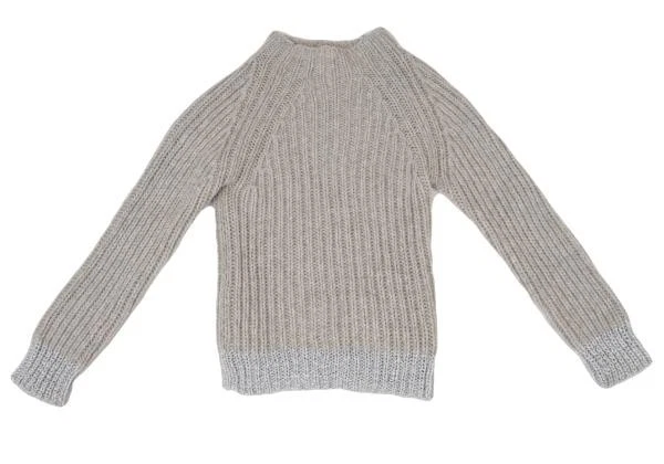 Suéter de malha ARMANI COLLECTZIONI comutação calibre baixo tamanho 42 (K-147100) - Imagem 2 de 4