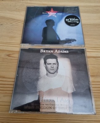 Bryan Adams Here I Am (2002) & Star (1996) CD Singles