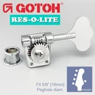 NEW Gotoh GB528 Res-O-Lite Vintage Style Bass L4+R1 Set Lightweight 4x1 - CHROME