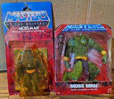 Moss Man He-Man Masters of the Universe MOTU 1985 Vintage and 200x MISP
