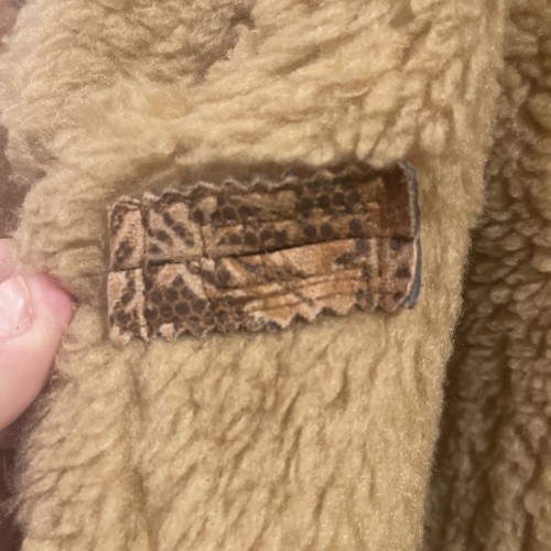 Vintage Gallery Langarm Jacke Kunstfell gefüttert Hippie Boho Paisley Blumen S - Bild 7 von 17