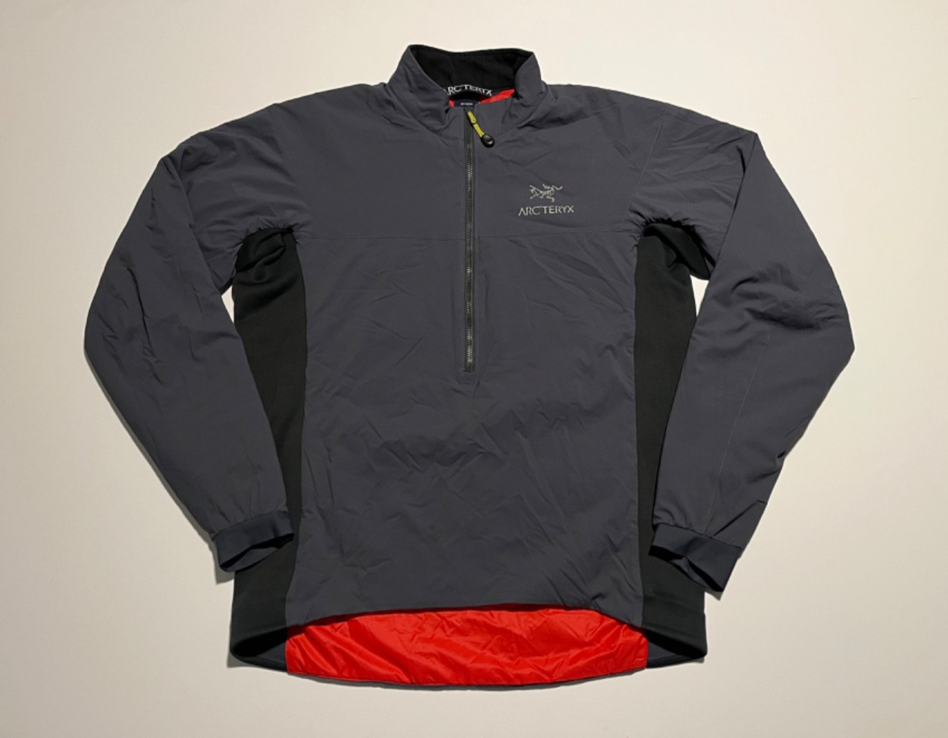 ARC'TERYX Atom LT Pullover Gray Medium Jacket Quarter Zip VTG 00s Y2K