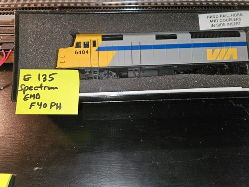 HO-ANZEIGE, BACHMANN SPECTRUM LINE 6404, EMD F40PH DIESEL, NEU, ÜBER STRAßENNAME | Zustand: New: Other (See Details)
