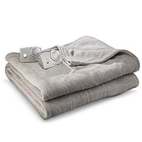 Soft Microplush Electric Heated Blankets By Biddeford Blankets (gray, King) Soft Microplush Electric Heated Blankets By Biddeford Blankets (gray, King)