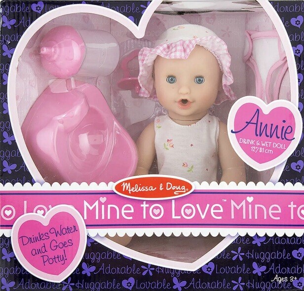 melissa and doug drink and wet doll
