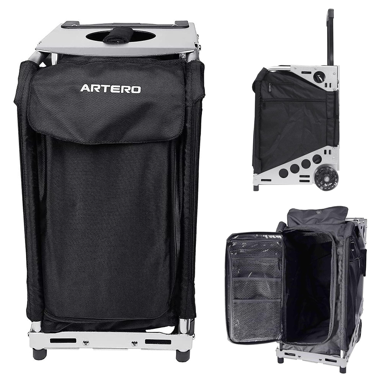 ARTERO TROLLEY VALIGIA CON ROTELLE PER PARRUCCHIERE E BARBIERE