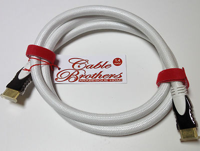 1.4 High Speed HDMI Kabel Cable Ethernet Arabesque Cable Brothers HDTHS 1,25m