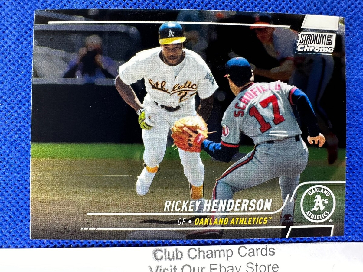 Rickeyhenderson Thehobby Rickey Henderson Batting Gloves 2025 Onyx 