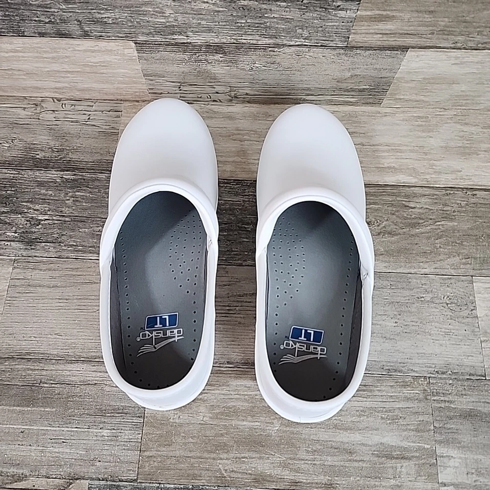 Dansko LT PRO 皮革木屐女式 7.5 - 8 码 EU 38 一脚蹬护理(1X 码) — 第 4/4 张图片