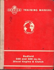 Bedford 200 and 300 cu. in. Diesel Engine & Clutch Service Training Manual