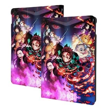 Demon Slayer Anime Auto Wake/Sleep Smart Cover TPU Case for iPad 9/8/7th Air Pro