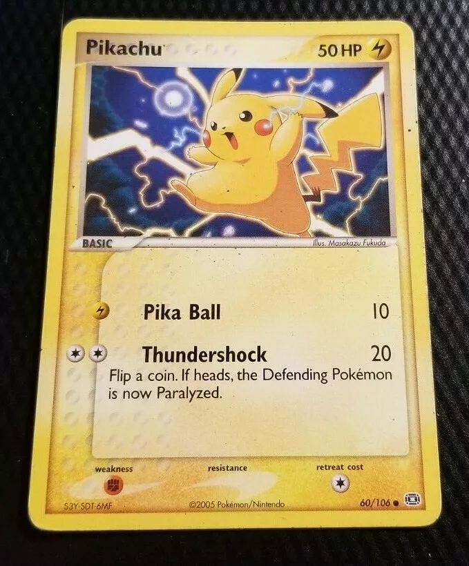 Certified Pokemon Master, Shiny Pikachu Illus. Masakazu Fukuda