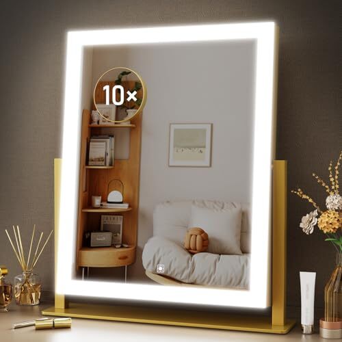 Lighted Makeup Mirror, Hollywood Vanity Mirror with 15.2