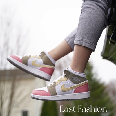 jordan 1 mid pastel womens