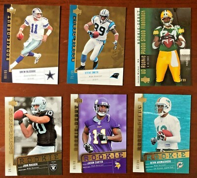 2006 Upper Deck  NFL Rookie Debut GOLD Parallel Cards  # /99  - You Pick
