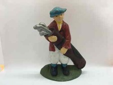 Cast Iron Golfer Door Stop Golf Door Stop Bookend